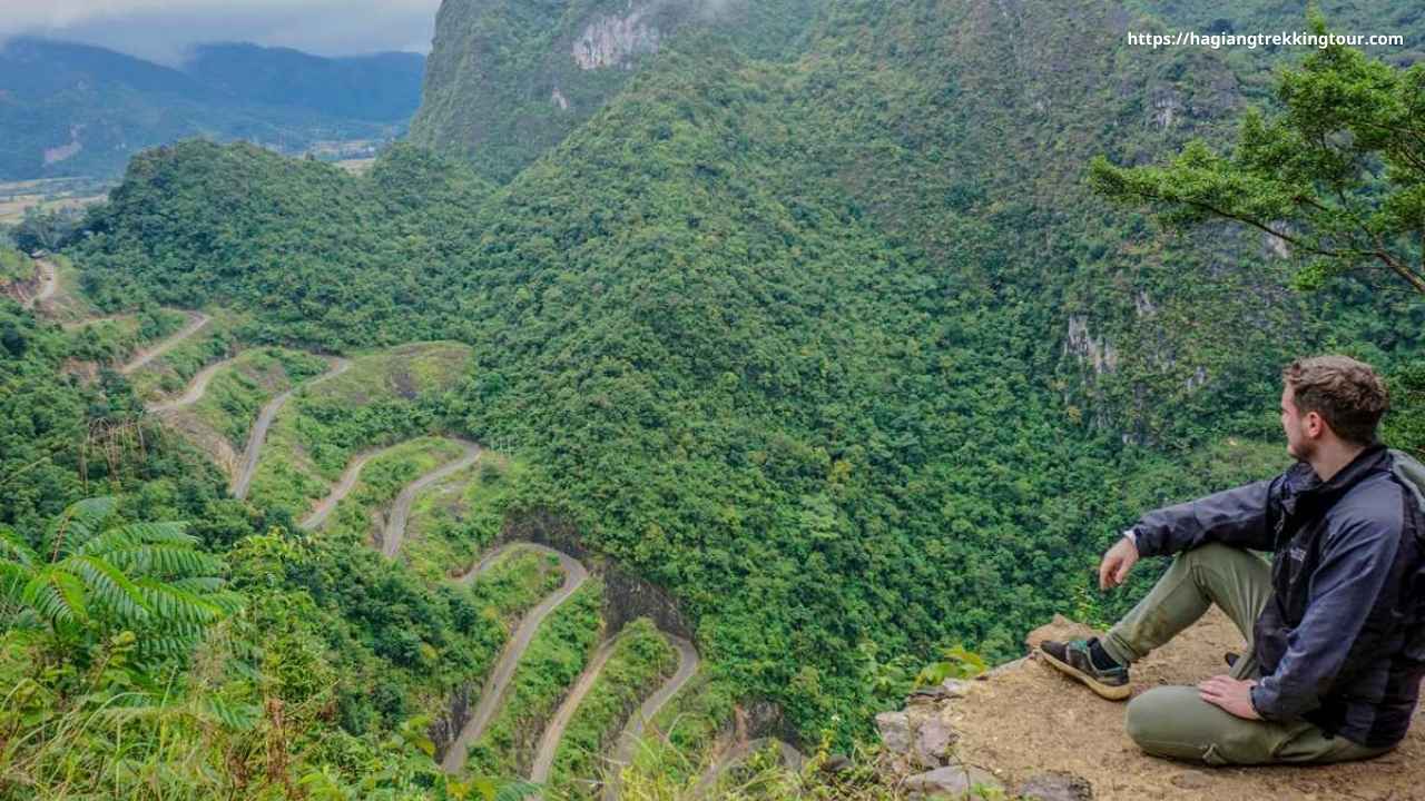 Mountain hiking northern Vietnam highland trekking Cao Bang Bao Lac